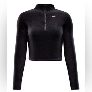 NIKE FLUFFY CROPPED ZIP UP